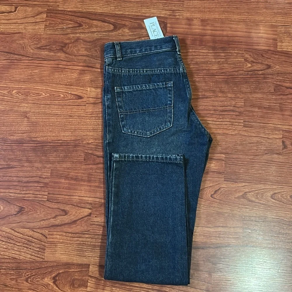 Boys Denim Jeans Straight Cut Size 10